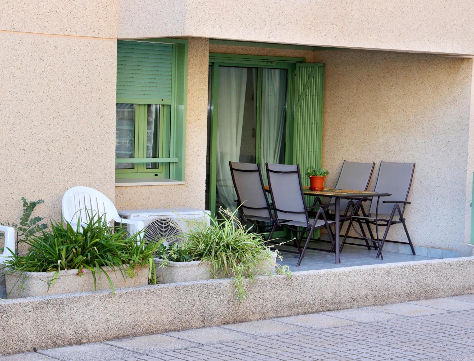 Apartamento Dos Habitaciones Primera Linea De Playa Valencia Exterior foto
