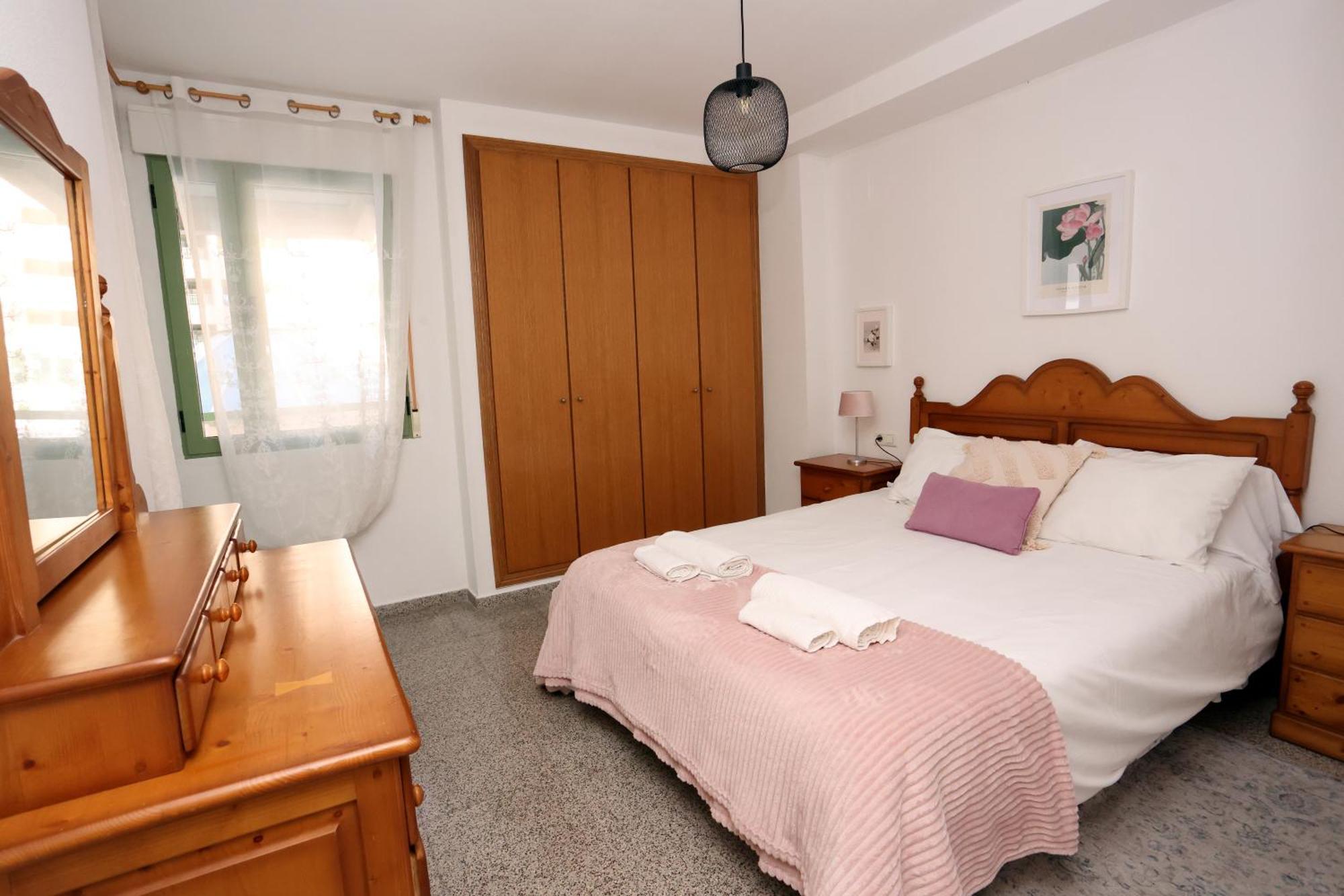 Apartamento Dos Habitaciones Primera Linea De Playa Valencia Exterior foto